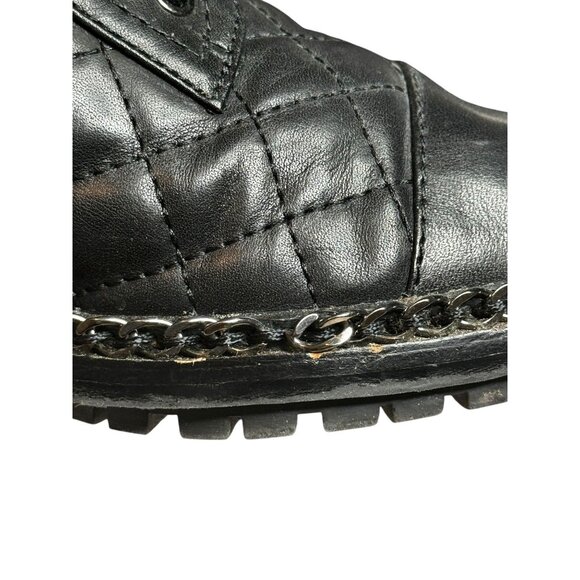 Vince Camuto Joanie Quilted Lace Up Booties - Picture 11 of 14